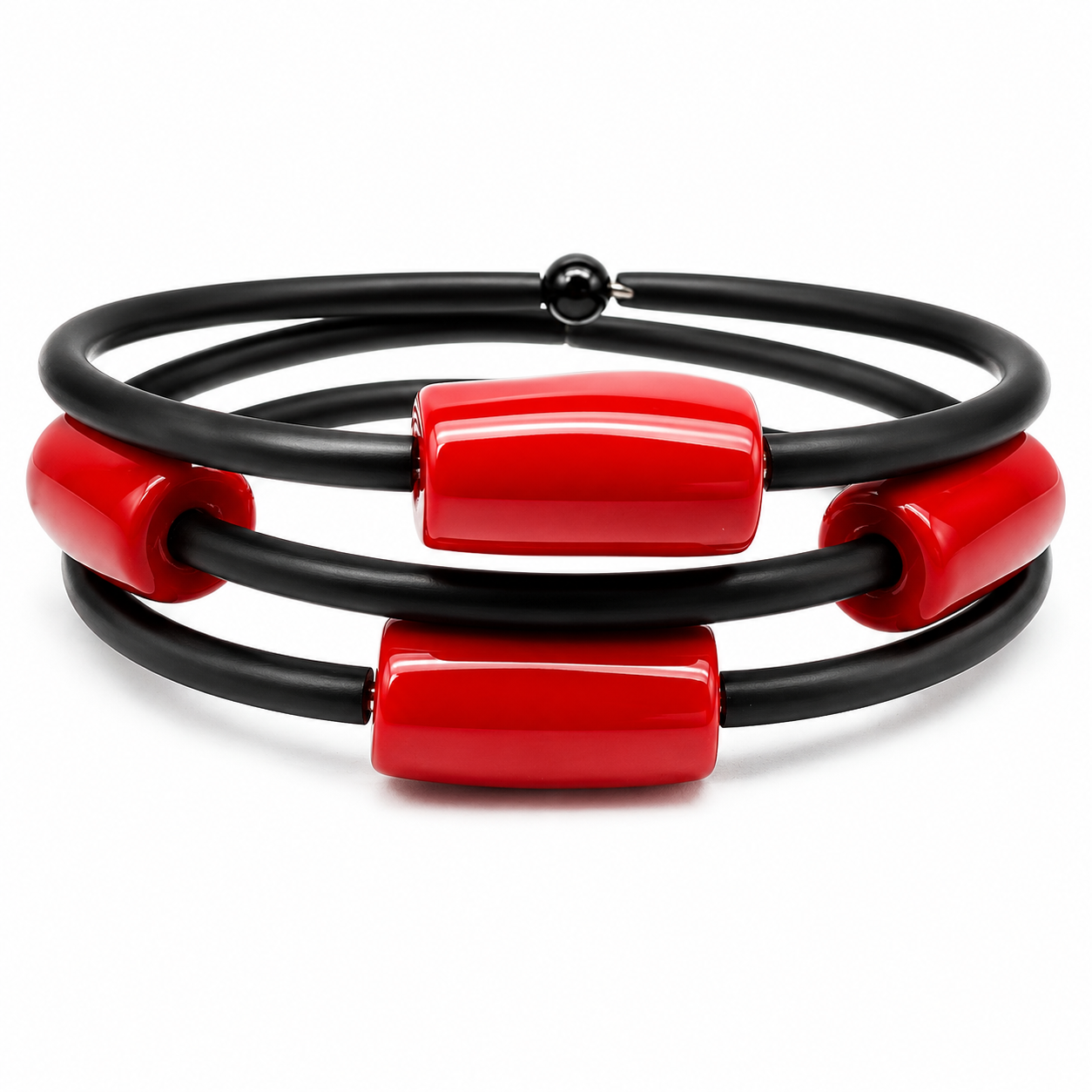 Armband Klara röda koraller