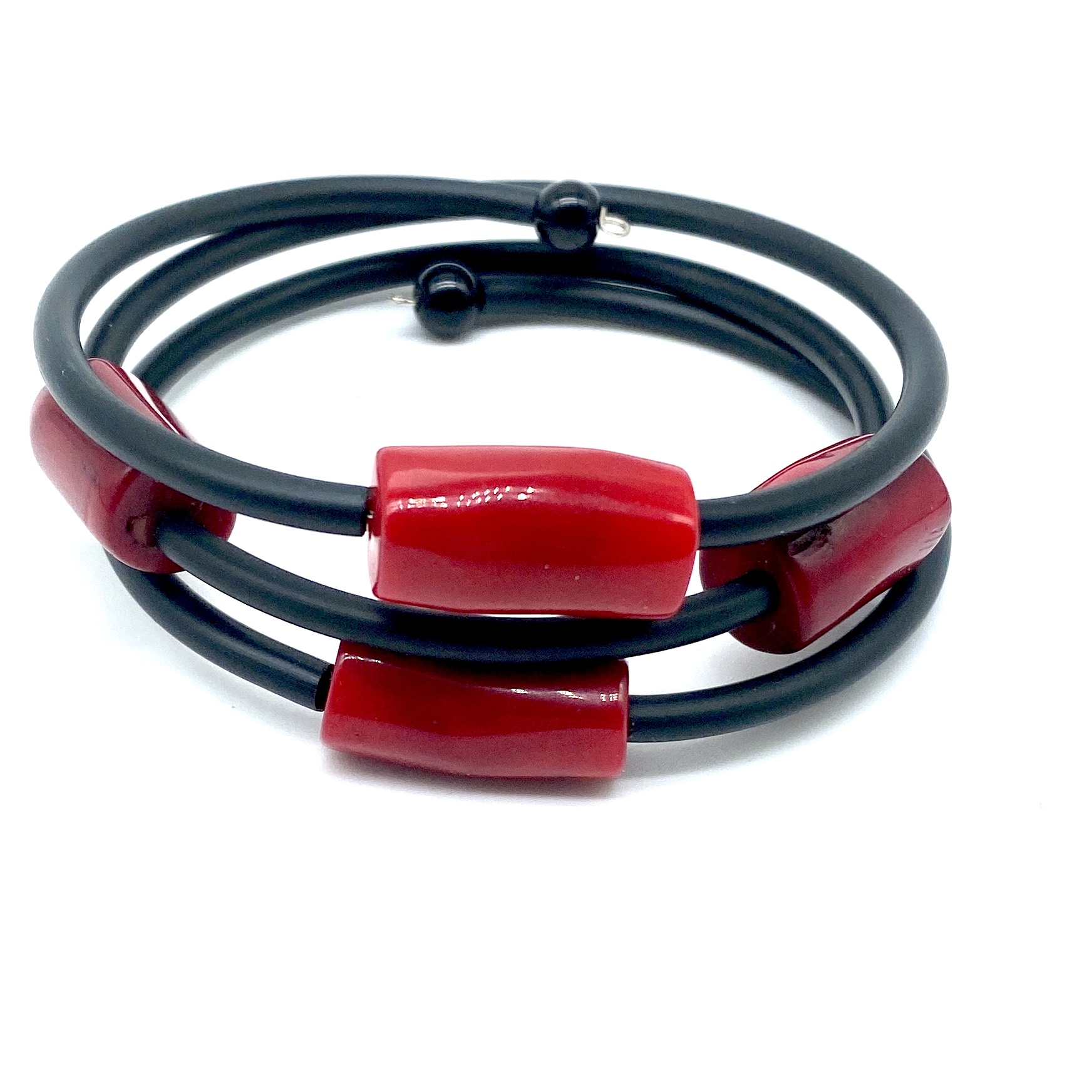 Armband Klara röda koraller - 2