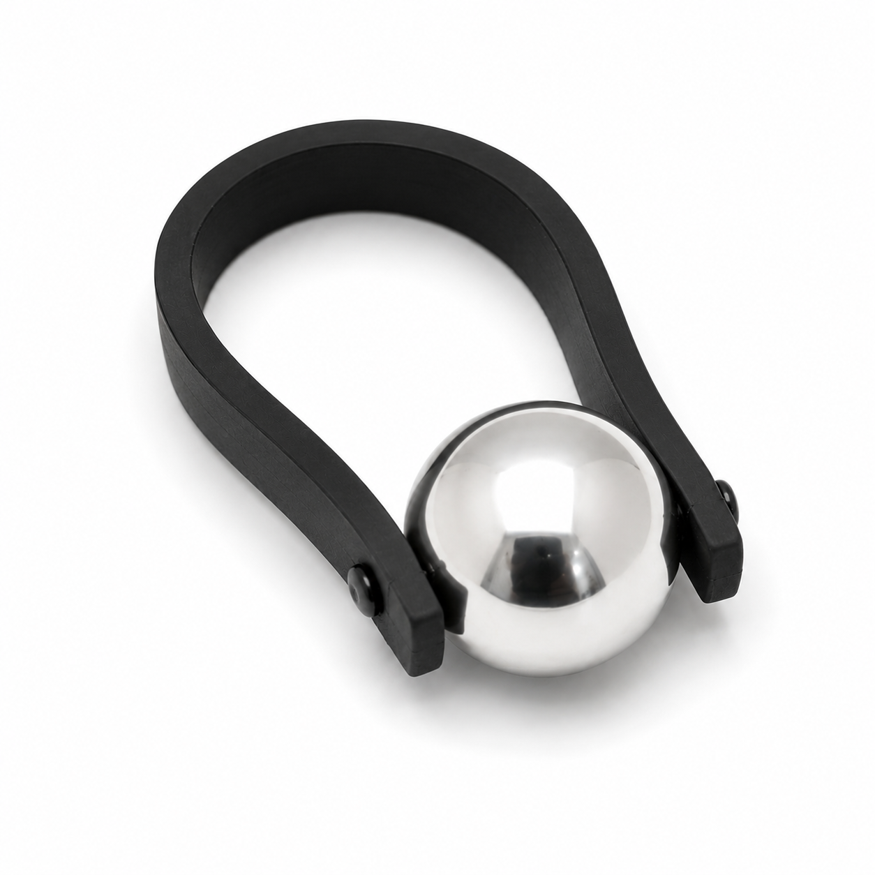 Ring silvrig Hematit
