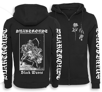 SVARTKONST - Black Waves Zip Hood