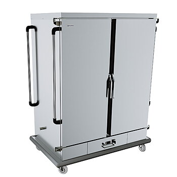 Banquettvagn varm med 2 dörrar vardera för för 2x 36 GN 2/1 max. h = 60 mm