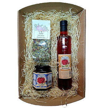 Rosenlåda - presentlåda med rosor
