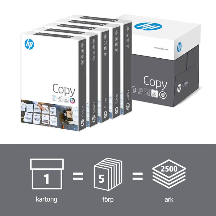Papper HP Copy A4 80g 500/fp - 7