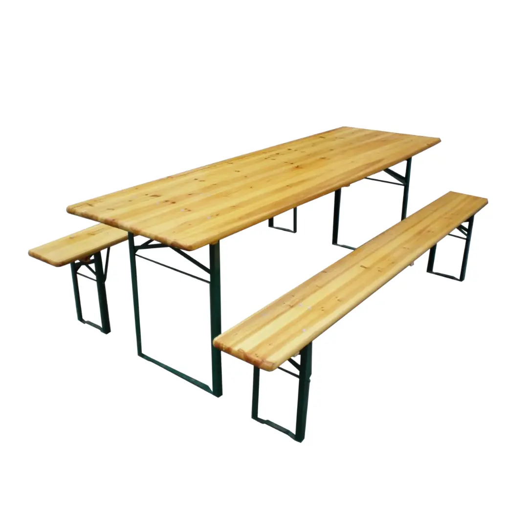 Bänkset 200cm (bord & 2st bänkar)