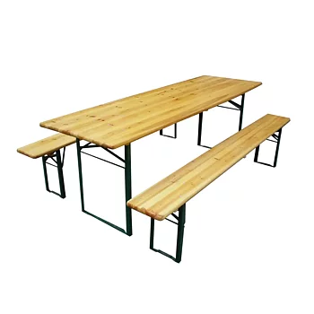 Bänkset 200cm (bord & 2st bänkar)