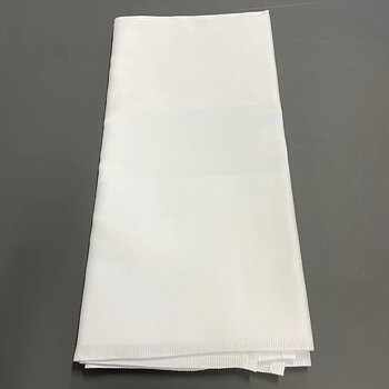 Linneduk 220x220cm, vit