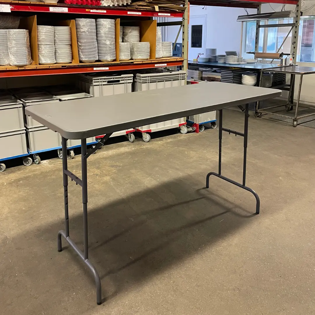 Buffébord 180x80cm justerbar höjd. 