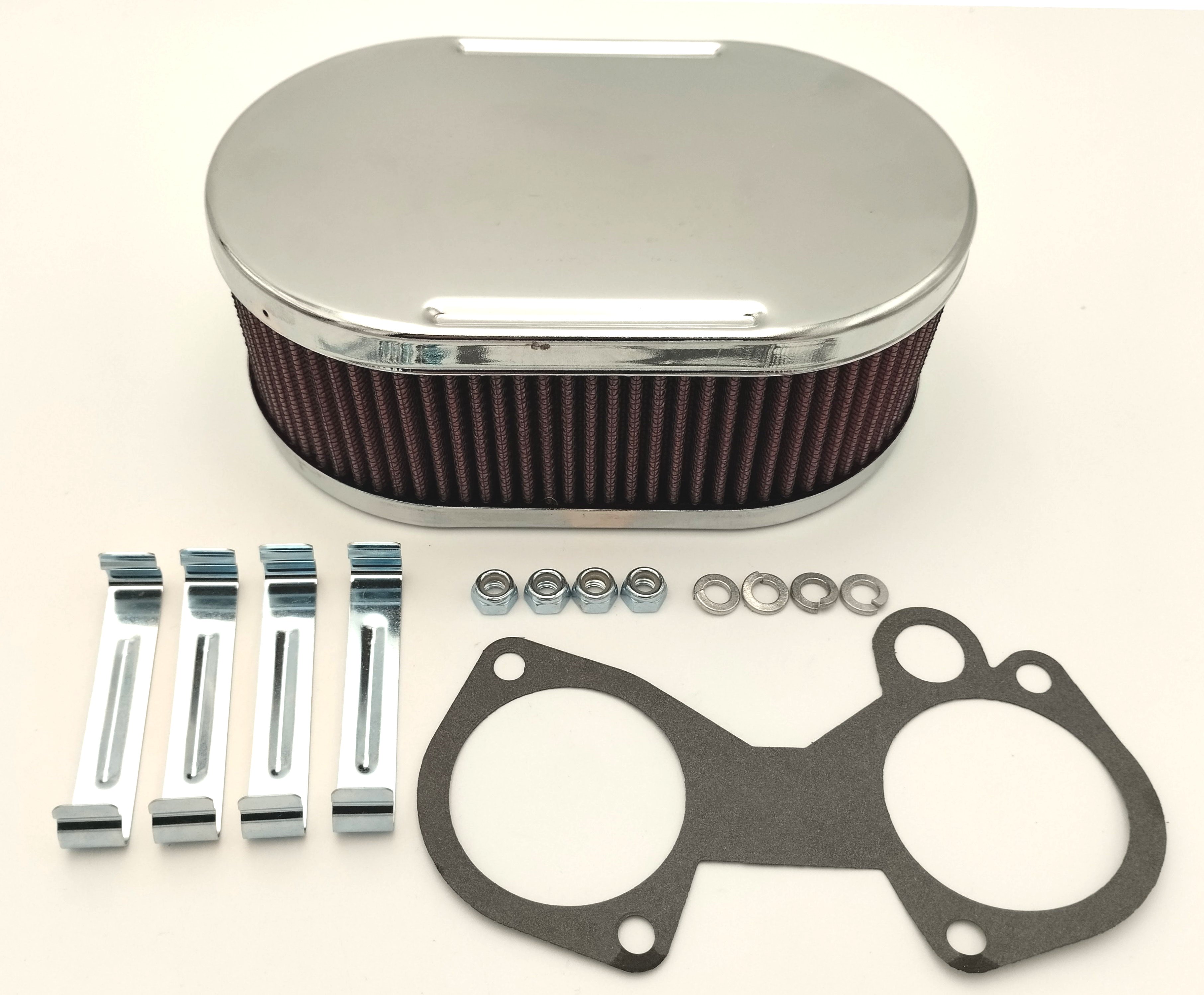 Ilmansuodatin kromi: 65mm Weber DCOE