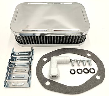 Air filter chrome: 45mm Weber DFEV