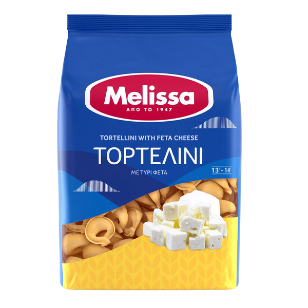 Tortellini, pasta, with feta cheese 250g, melissa