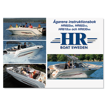 Höga rodd - Instruktionsbok för HR602br, HR602cc, HR610cb & HR630wa
