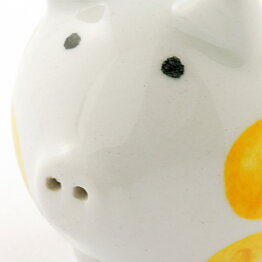  Marianne Westman (1960s) Yellow Chubby Shaker Pig 6 cm