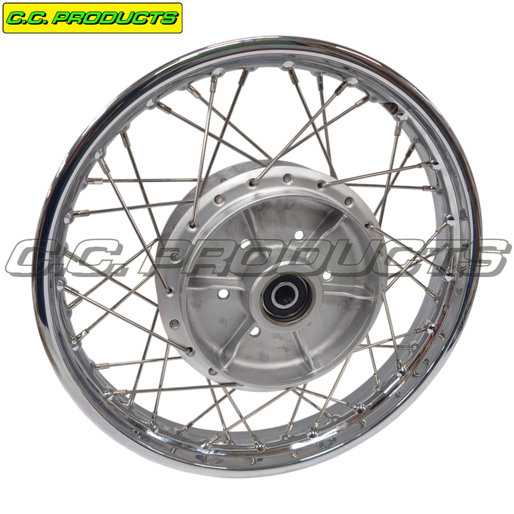 Spoke Set Kawasaki Z 750 18-inch 72-75 Rear Wheel - 2