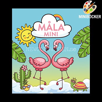 Måla Mini - ROLIGA DJUR - P72