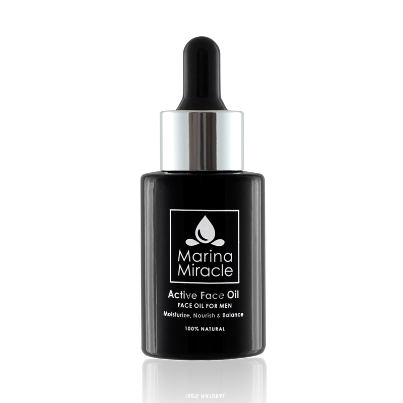 Marina Miracle Active Face Oil 28ml - Ansiktsolja för män