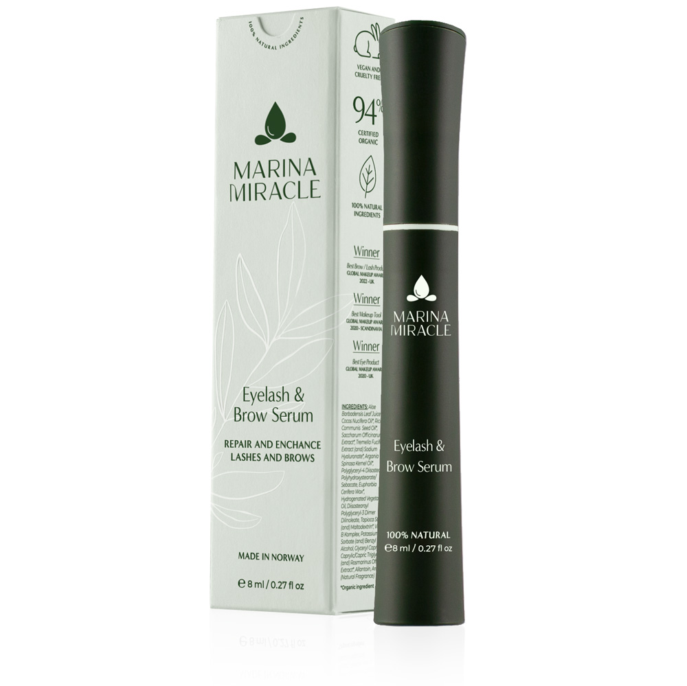 Marina Miracle Eyelash & Brow Serum, 8ml - 2