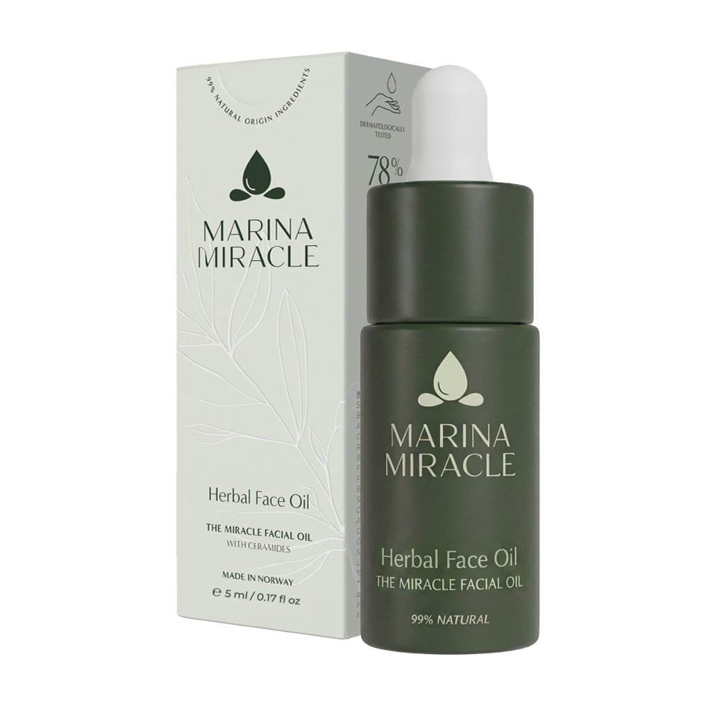 Marina Miracle Herbal Face Oil 5ml - 2