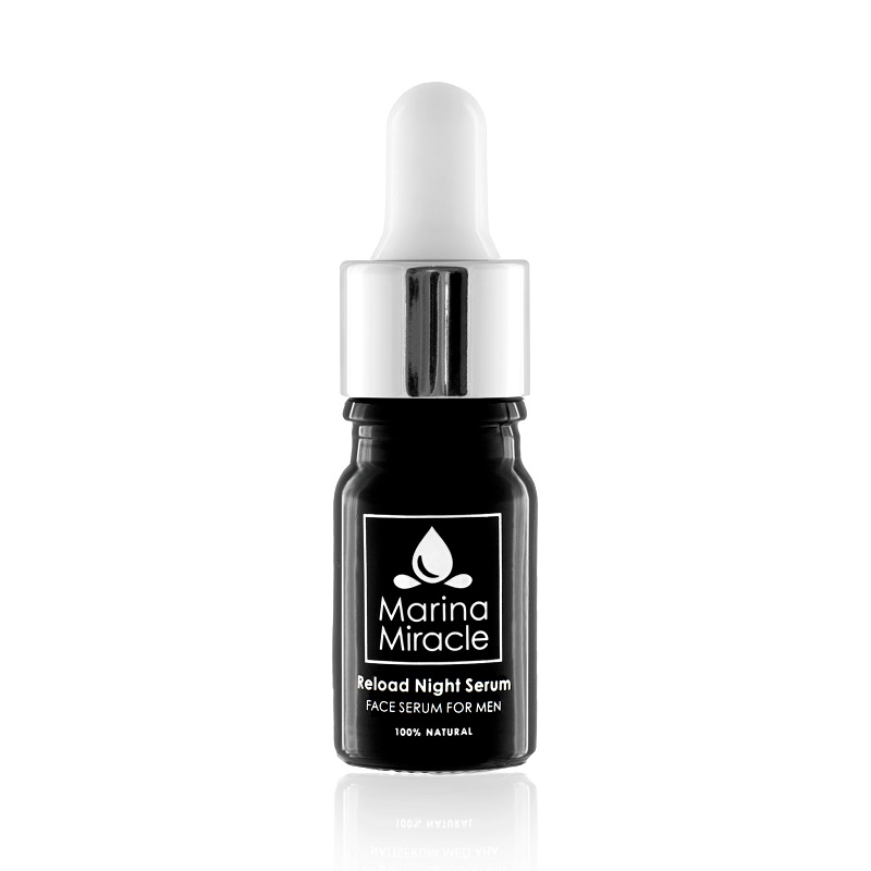 Marina Miracle Reload Night Serum 5ml - Nattserum AHA-syra för män