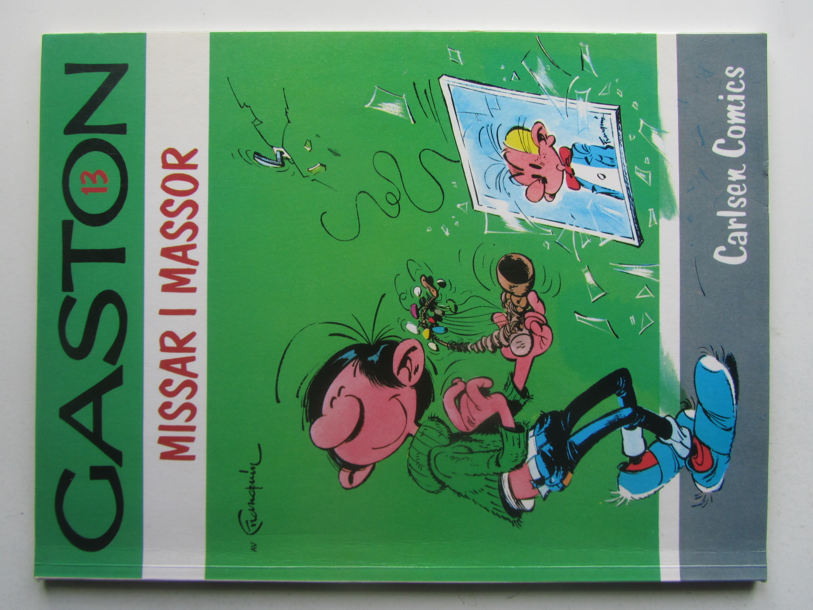 Gaston 13 Missar i massor 1:a uppl.