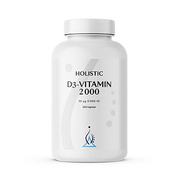 D3 vitamin 2000 IE 360 kap Holistic