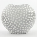 Ingrid Atterberg (Västkust 1943) Swelling Vase with White Dots 12 cm