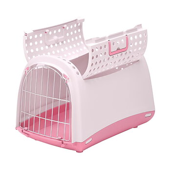 Transportbur Linus Open Rosa