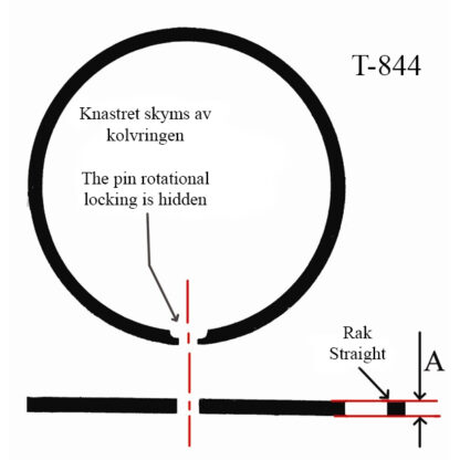 Stempelring 38×1,5mm til Sachs 504/505 - 2