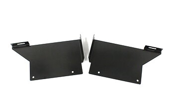 Mud flap plate rear, Duett LH+RH