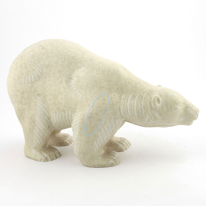 Gunnar Nylund (1949) Majestic Polar Bear 30 cm