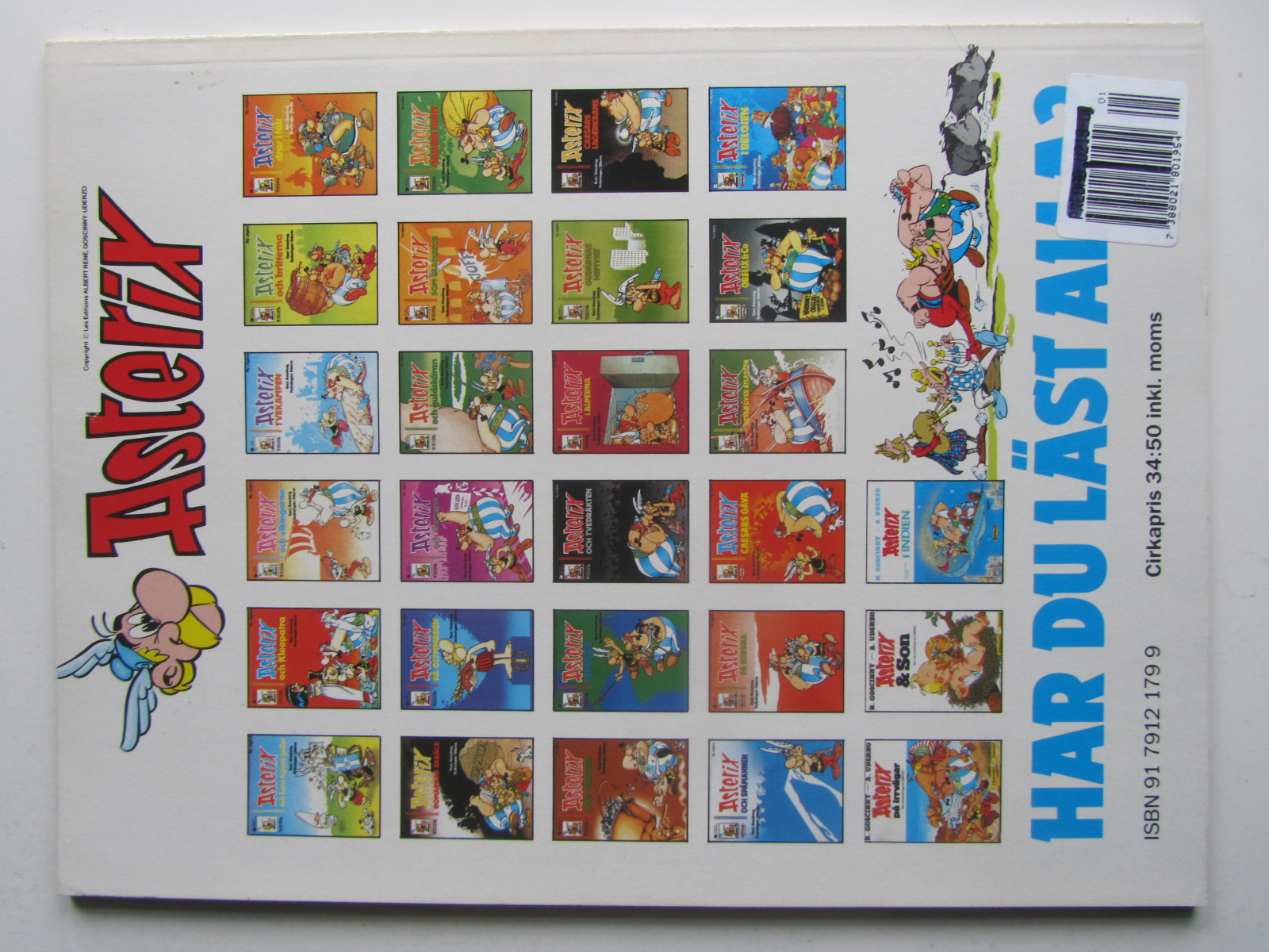 Asterix 25 Det stora bygrälet 3:e upplagan Vg+ - 2
