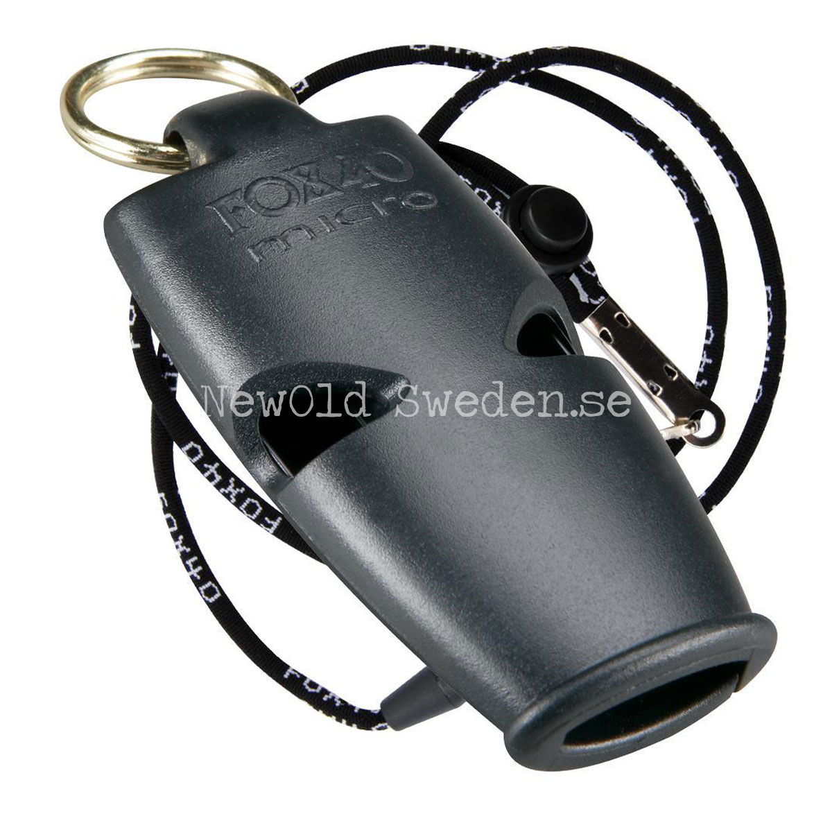 Micro Black with Lanyard FOX 40