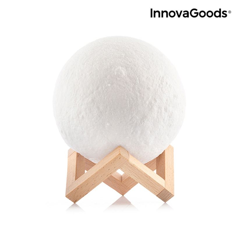 Moonlamp 3D LED Multicolor - Månlampa - 9