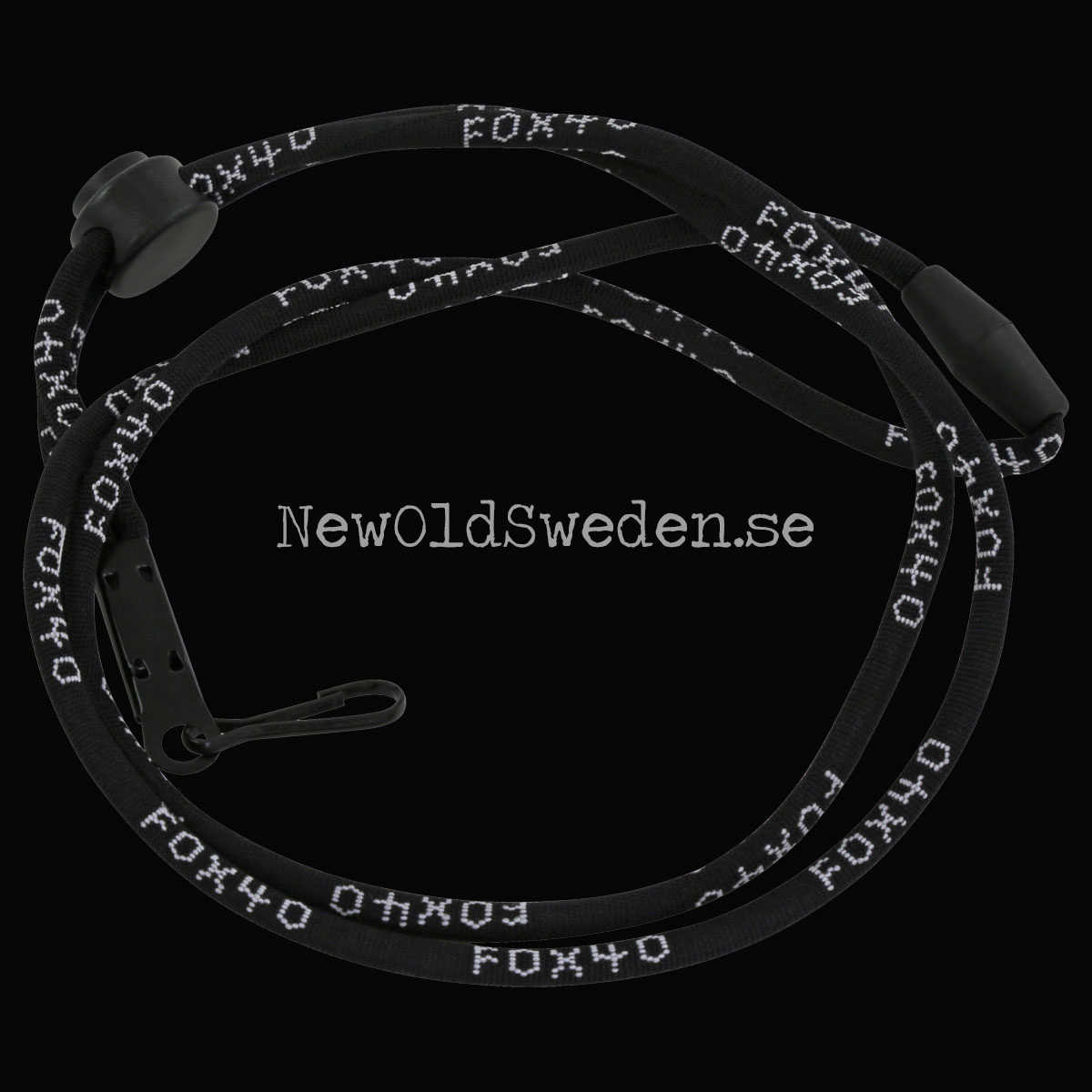 Breakaway Lanyard Logo Black FOX 40 - F53 - 2