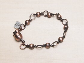 Enkelt koppararmband