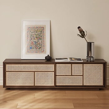 Design House Air Sideboard Låg Dark oak