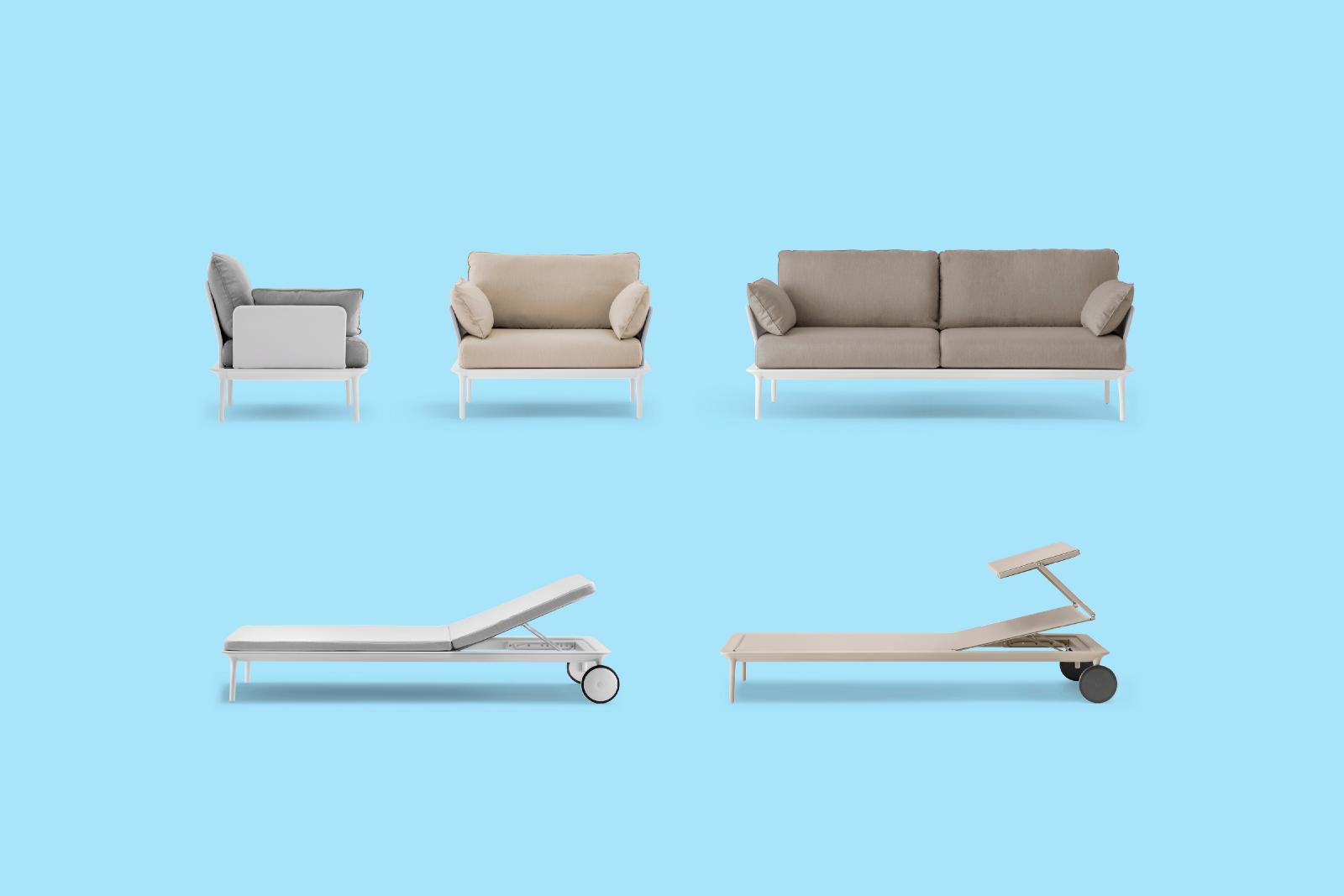 Three seater sofa REVA D - 5
