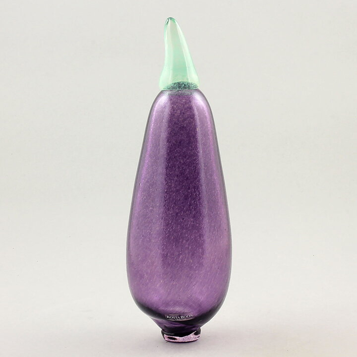  Gunnel Sahlin (Frutteria 1989) Colorful Eggplant  Sculpture 22 cm