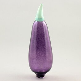  Gunnel Sahlin (Frutteria 1989) Colorful Eggplant  Sculpture 22 cm