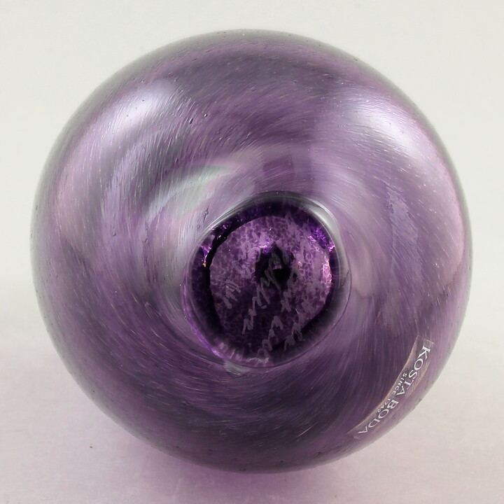  Gunnel Sahlin (Frutteria 1989) Colorful Eggplant  Sculpture 22 cm