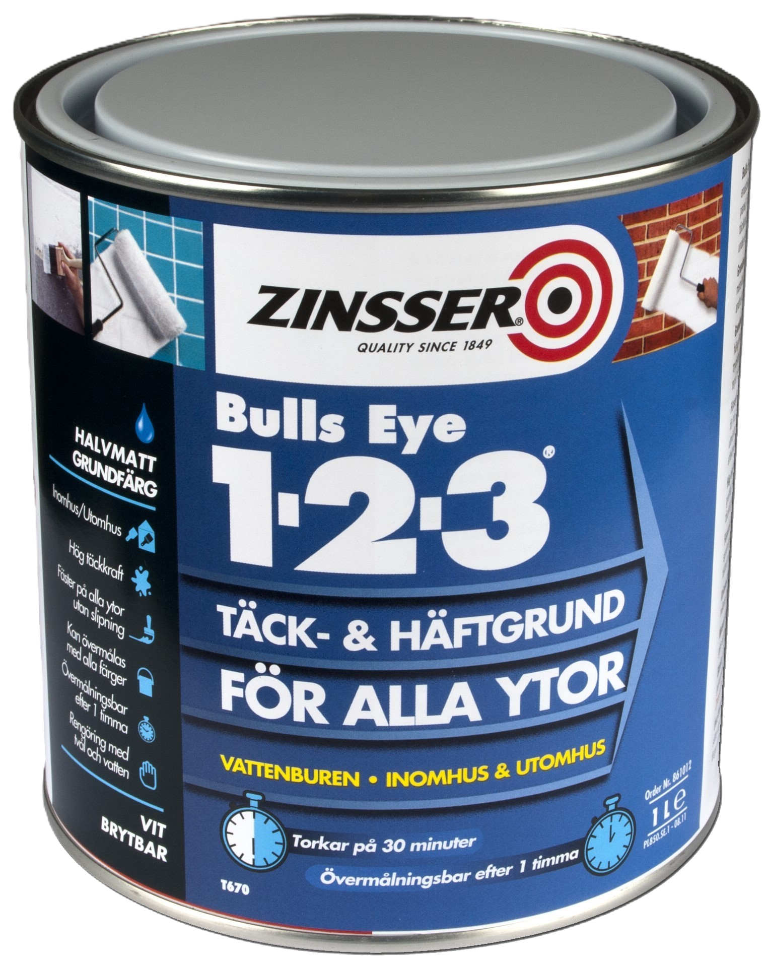 Zinsser BULLS EYE 1-2-3