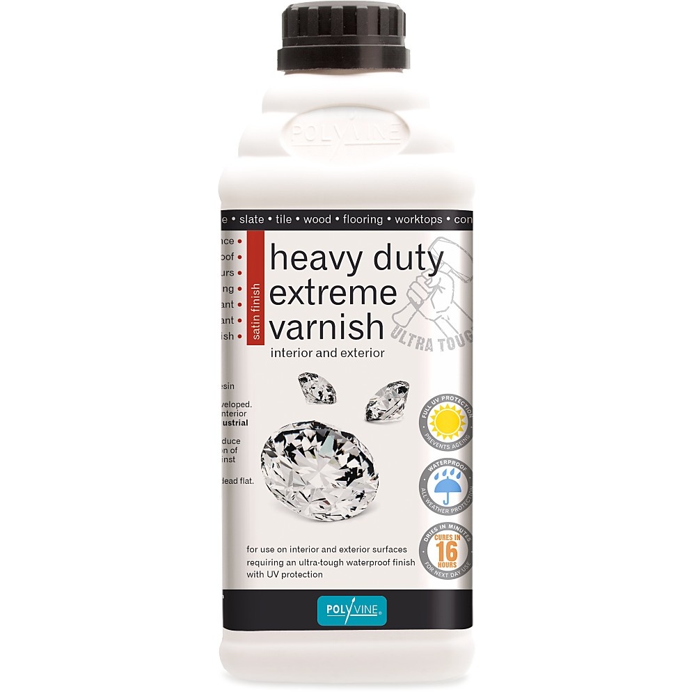 Polyvine heavy duty extrem varnish -Extra stark (Satin )