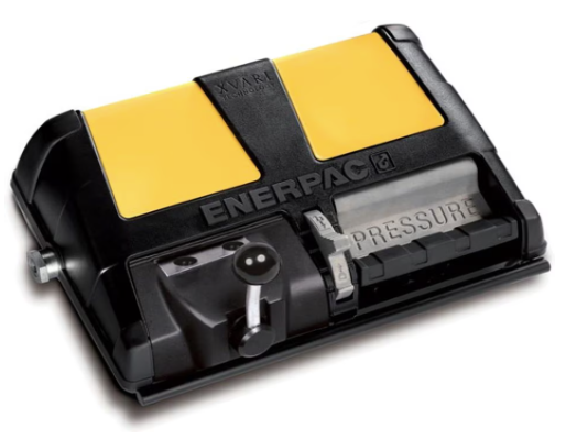 Enerpac luftdriven hydraulisk fotpump XA11V / Dubbelverkande 1 liter