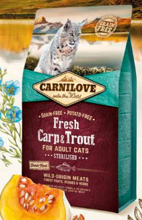 Carnilove Fresh Karp & Forell 2 kg