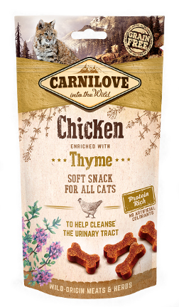 Carnilove kattgodis Semi Moist Chicken & Thyme