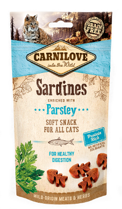 Carnilove kattgodis Semi Moist Sardine & Parsley