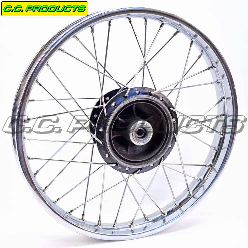 Spoke Set Yamaha DT 50 MX 18-inch 78-96 Rear Wheel - 3