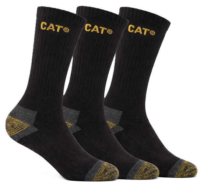 3-Pack Caterpillar Premium Work socks