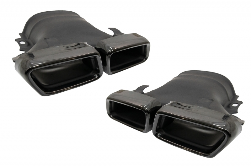 1. ckm w213 2018 FACELIFT  a-look  rear diffuser kit Black  - 8