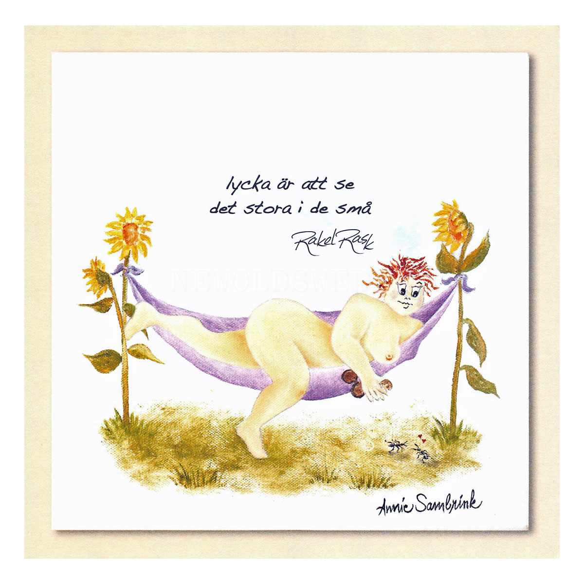 Rakel Rask No 5 Konstkort - 395 - 7
