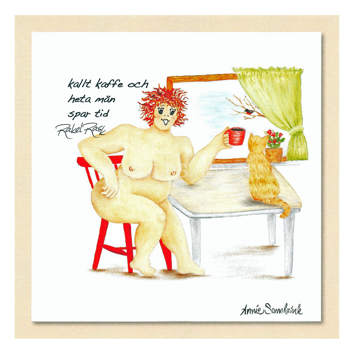 Rakel Rask No 9 Konstkort - 395 - 7
